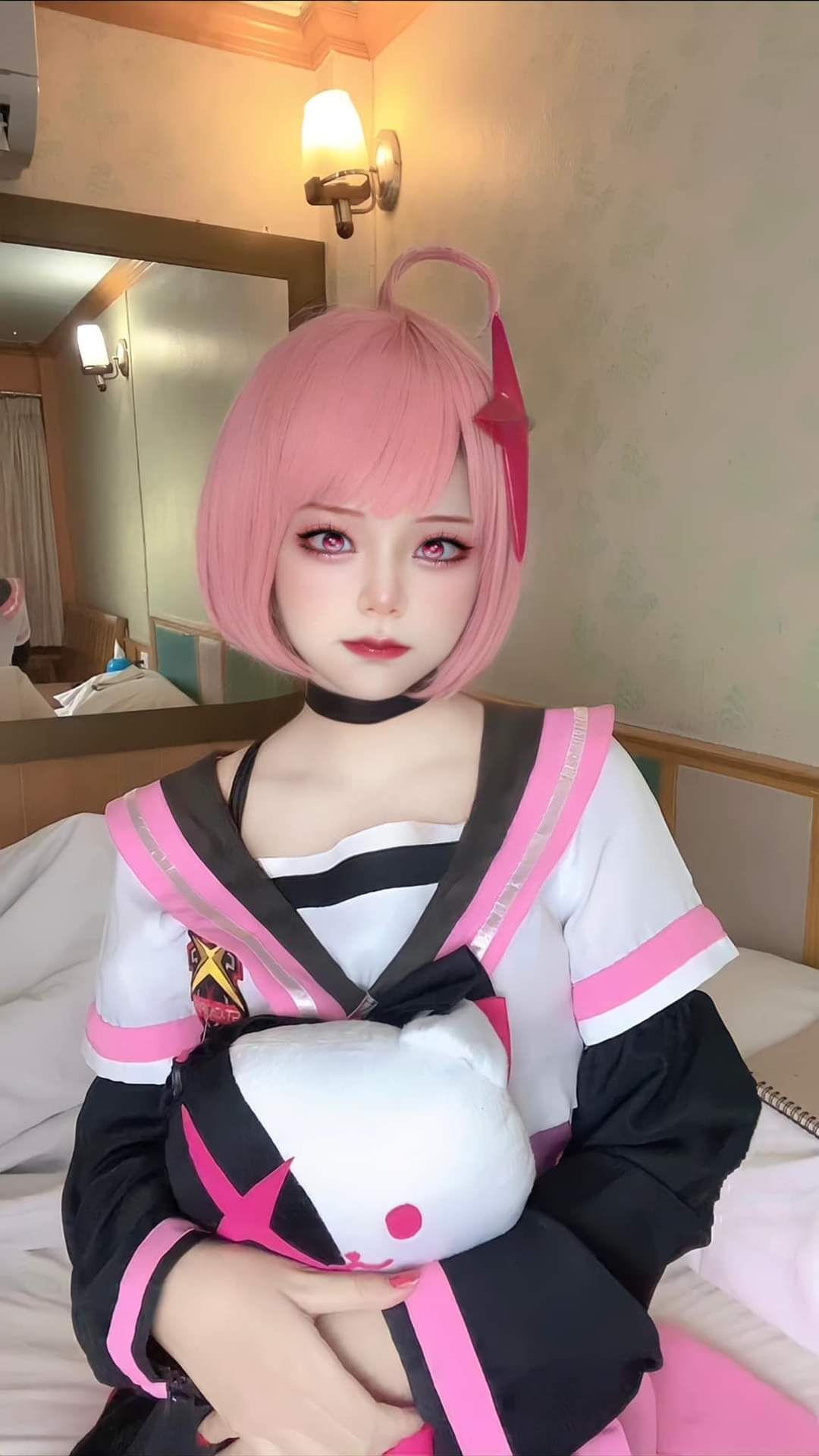 Cosplay nữ thần tiên màu tím <a href=