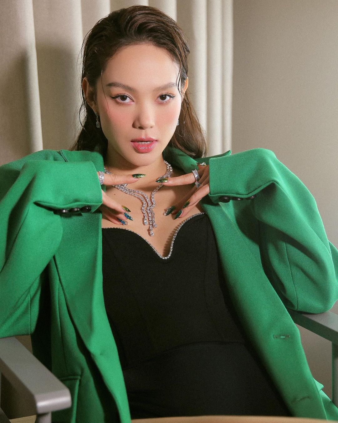 Bộ ảnh bikini của Min Hang khoe gương mặt xinh đẹp <a href=